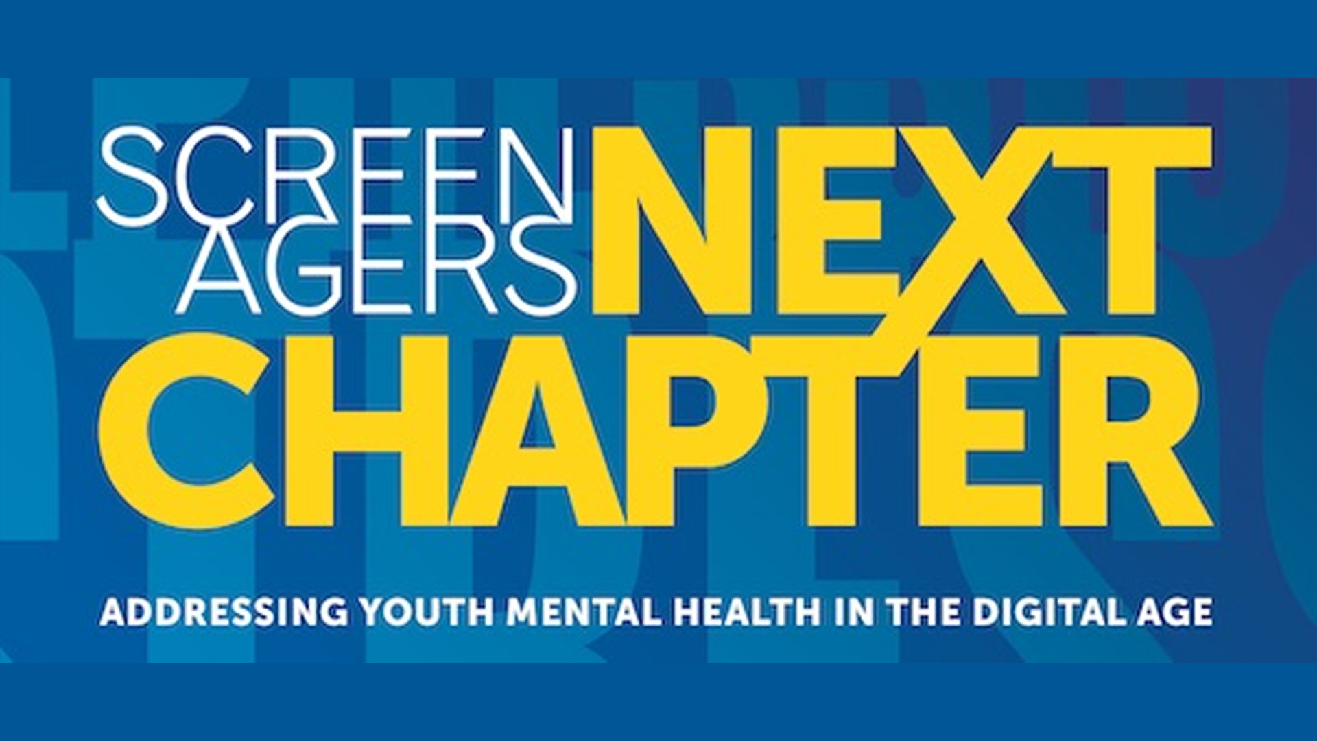 Mental Health Coalition - Screenagers Next Chapter